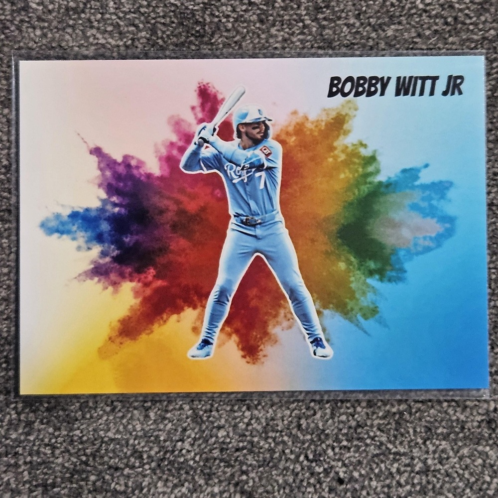 Bobby Witt Jr CUSTOM Card